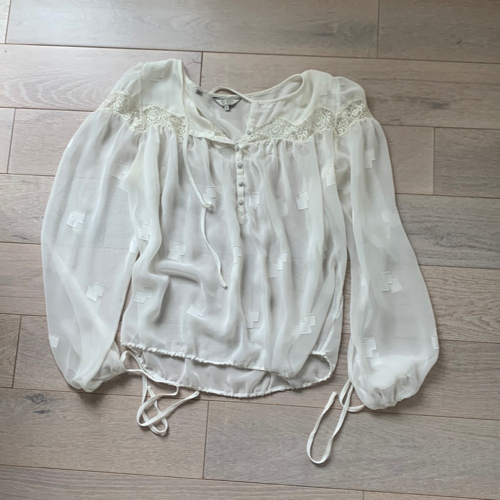 Guess Sheer Blouse